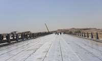 پل شهید مدافع حرم عبدالحمید سالاری یک گام تا بهره برداری