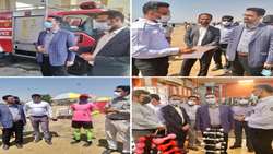 بازدید از ایستگاهها، امکانات و تجهیزات سازمان آتش نشانی و خدمات ایمنی شهرداری بندرعباس