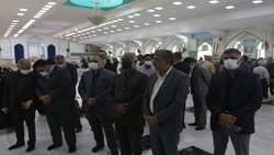 شهردار بندرعباس در مراسم تشییع جانباز شهید 