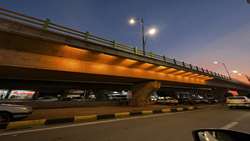   آغاز عملیات نورپردازی پل قدس