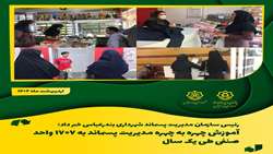 آموزش چهره به چهره مدیریت پسماند به ۱۷۰۷ واحد صنفی طی یک سال