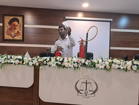 برگزاری دوره ایمنی و اطفای حریق ویژه سردفتران و دفتریاران استان هرمزگان