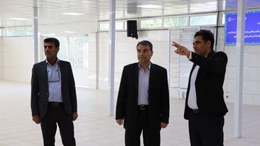 بازدید معاون سیاسی، امنیتی و اجتماعی استانداری هرمزگان از آرامستان بندرعباس