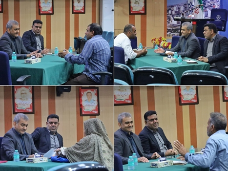 دیدار مردمی یکشنبه‌ها در شهرداری بندرعباس با حضور قائم‌مقام شهردار برگزار شد